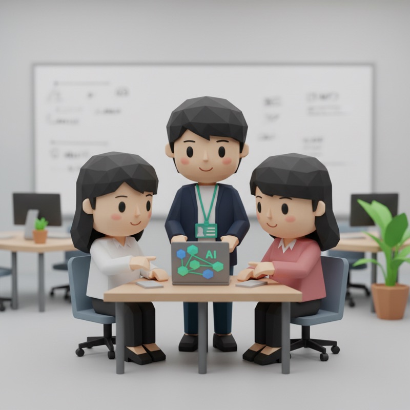 社内AX型FDEのキャラクター